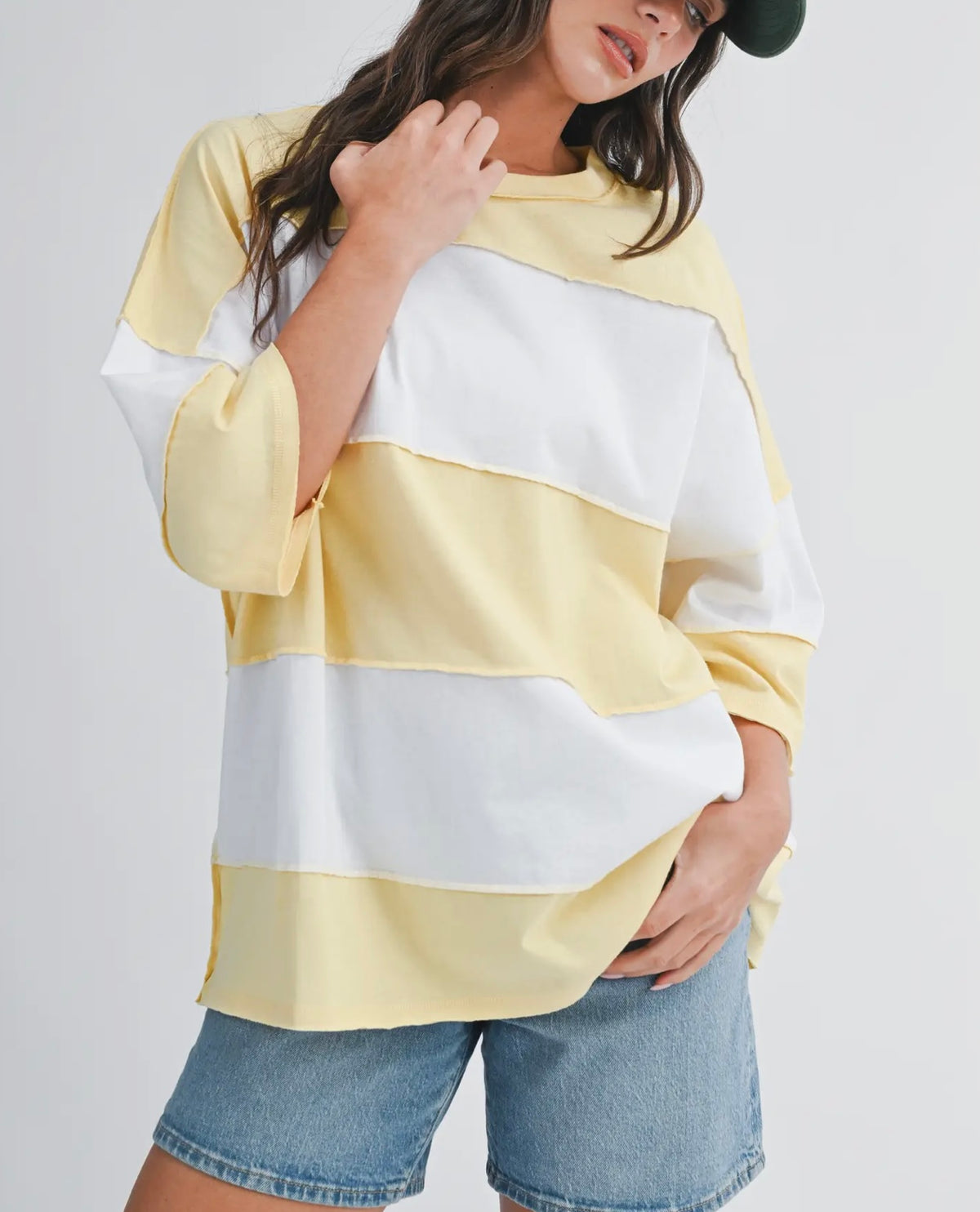 Polly Color Block Top